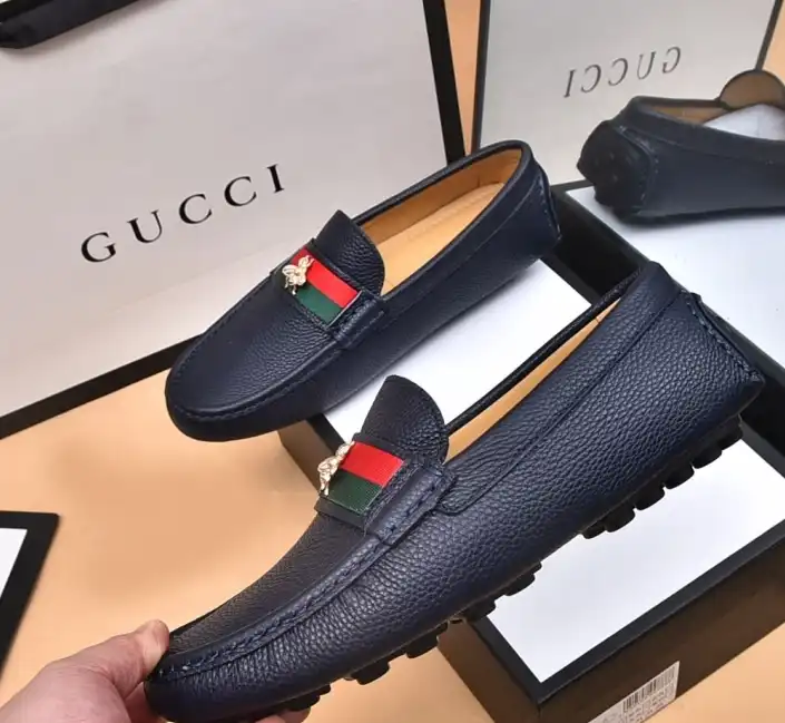 hype Gucci Leather Shoes