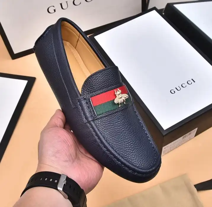 hype Gucci Leather Shoes