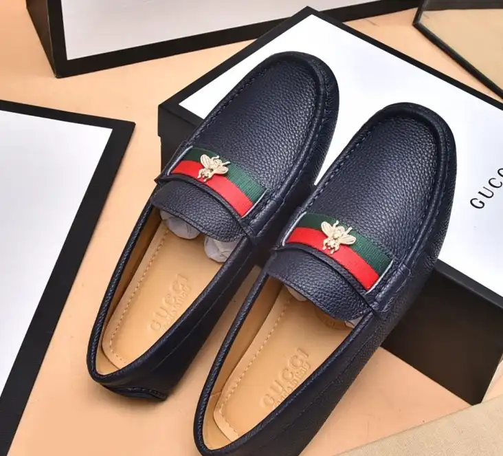 hype Gucci Leather Shoes