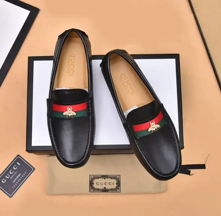 hype Gucci Leather Shoes