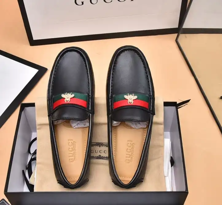 hype Gucci Leather Shoes