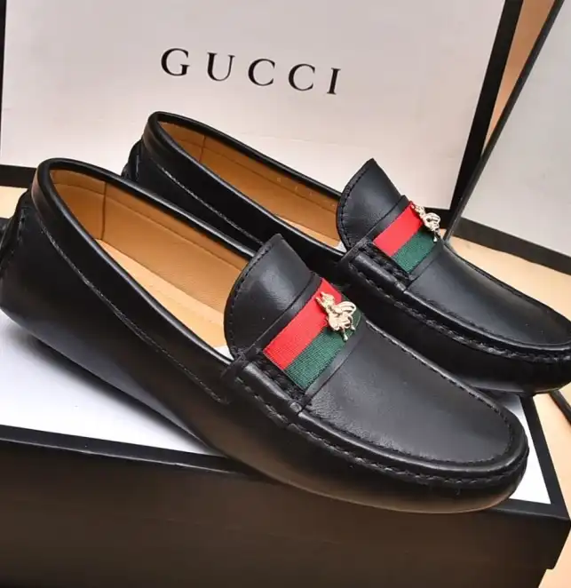 hype Gucci Leather Shoes