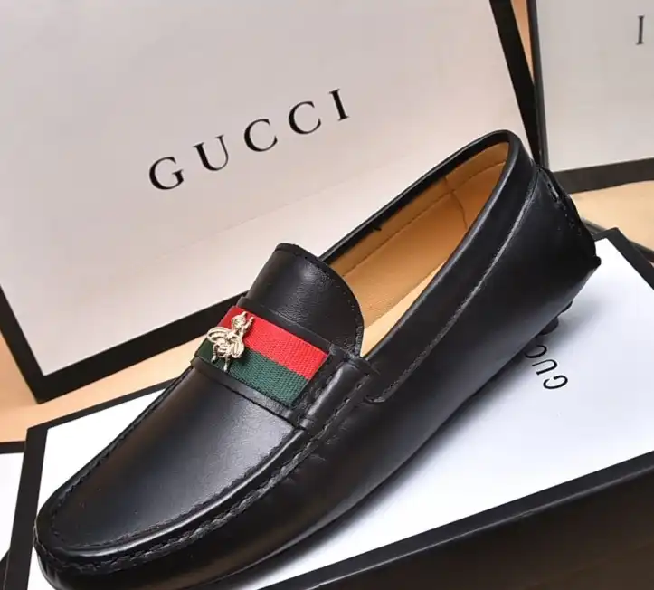 hype Gucci Leather Shoes