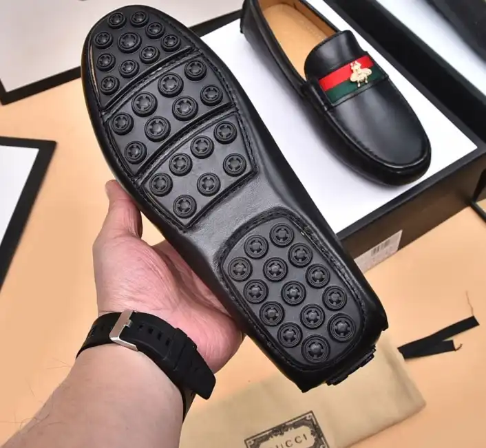 hype Gucci Leather Shoes