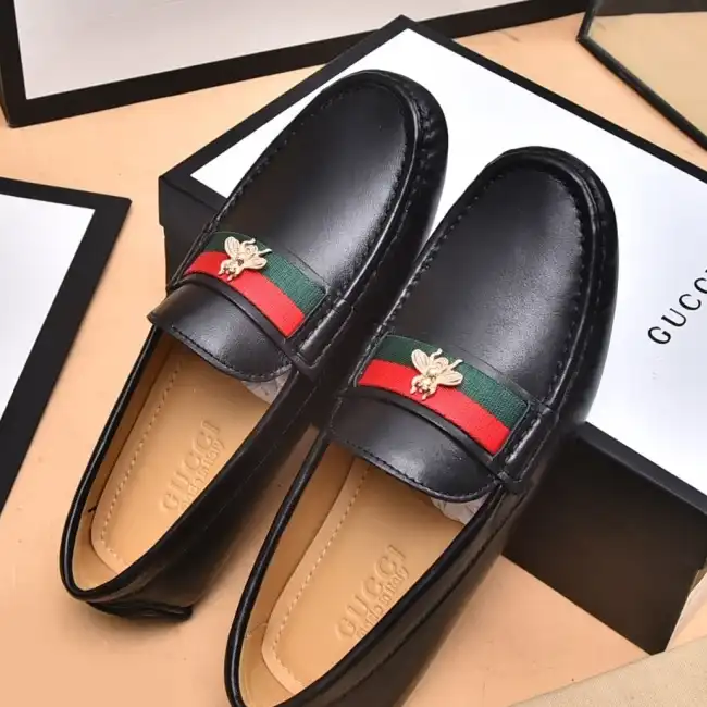 hype Gucci Leather Shoes