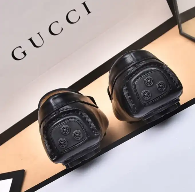 hype Gucci Leather Shoes