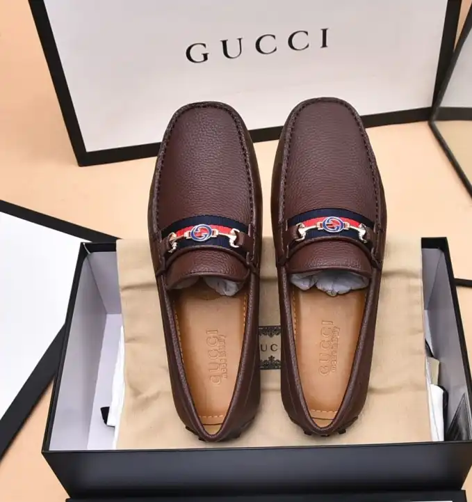 hype Gucci Leather Shoes