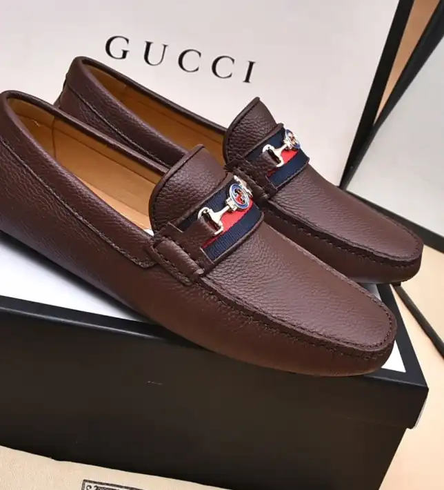 hype Gucci Leather Shoes