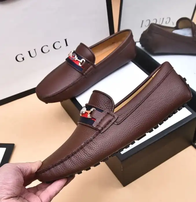 hype Gucci Leather Shoes