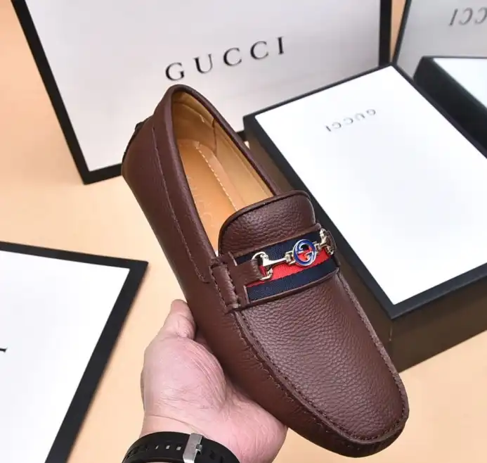 hype Gucci Leather Shoes