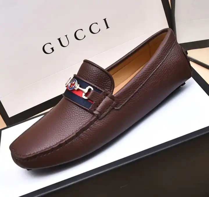 hype Gucci Leather Shoes