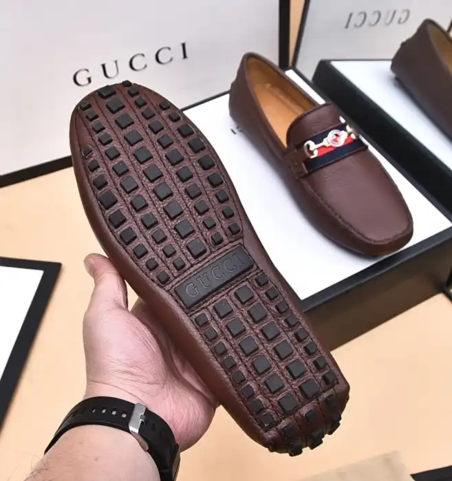 hype Gucci Leather Shoes