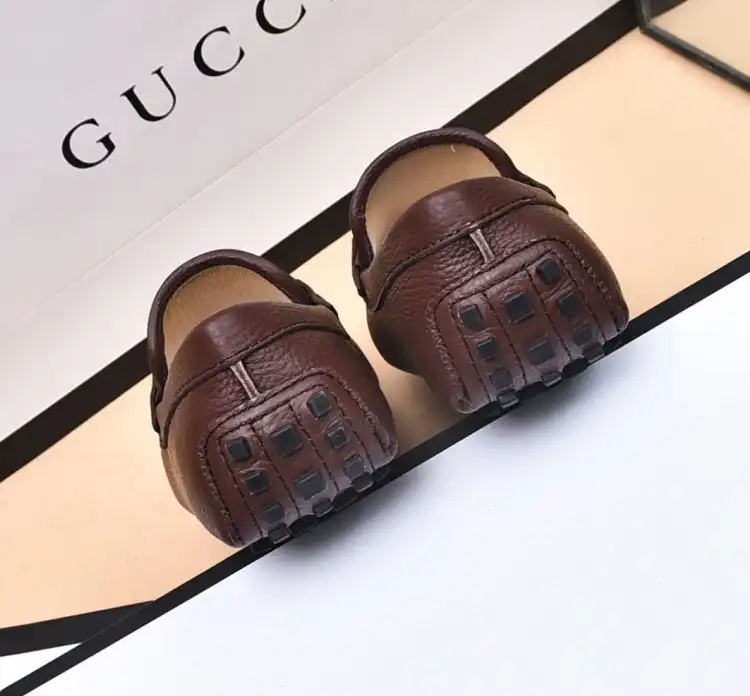 hype Gucci Leather Shoes