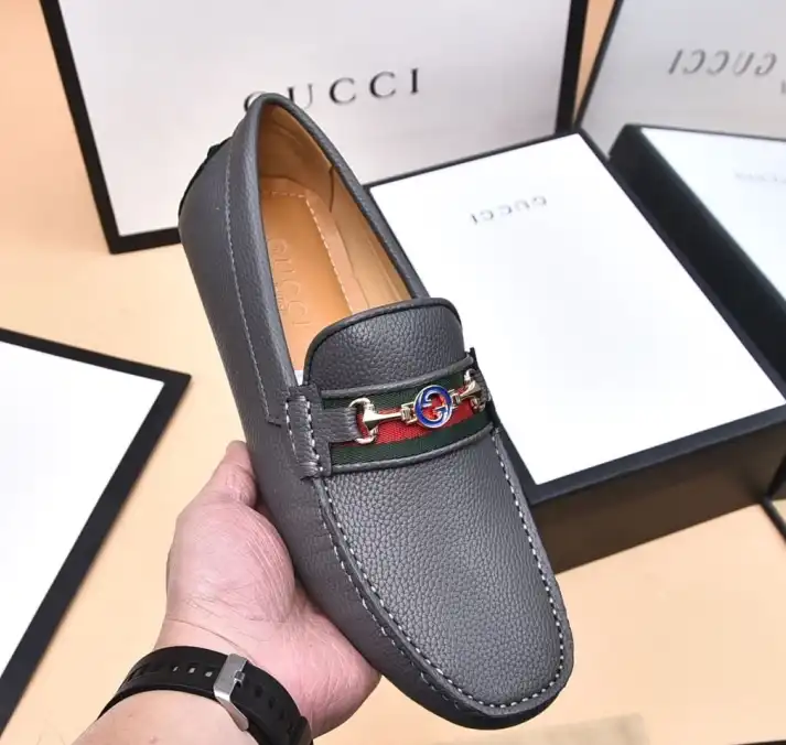 hype Gucci Leather Shoes