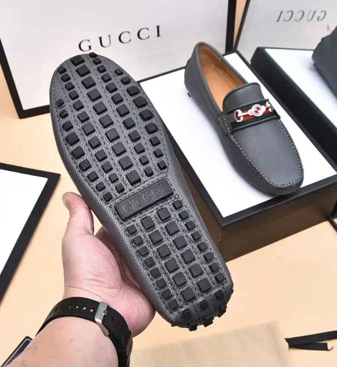 hype Gucci Leather Shoes