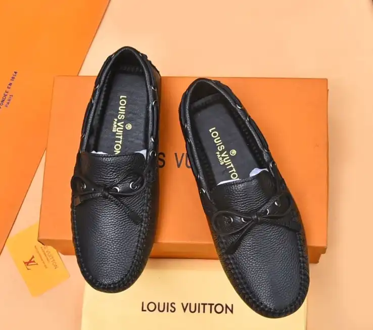 hype LV Leather Shoes