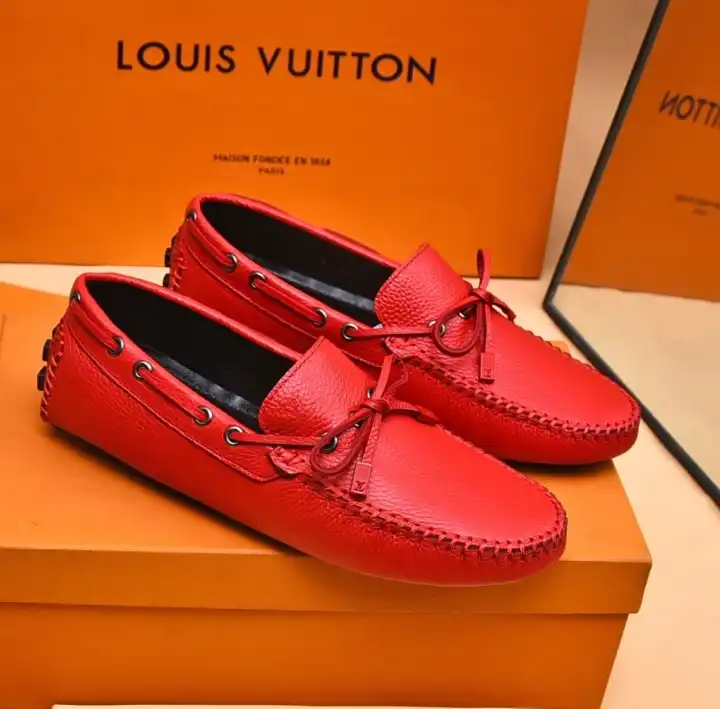 hype LV Leather Shoes