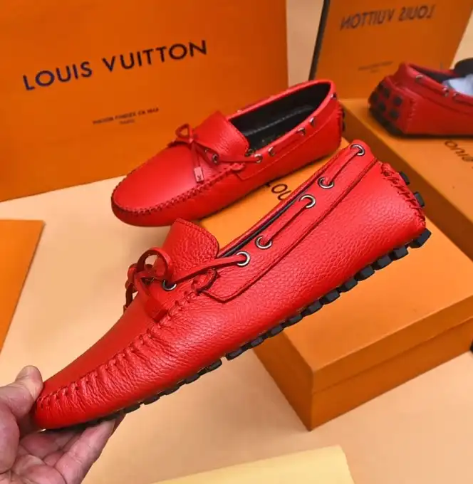 hype LV Leather Shoes