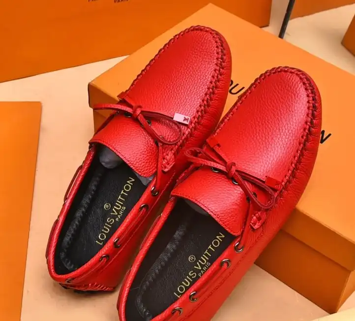 hype LV Leather Shoes