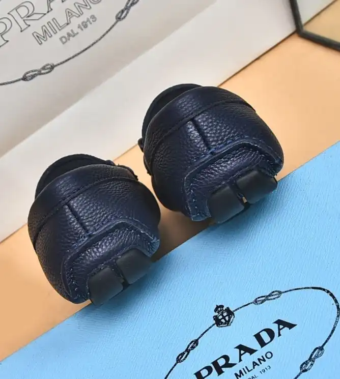 hype Prada Leather Shoes