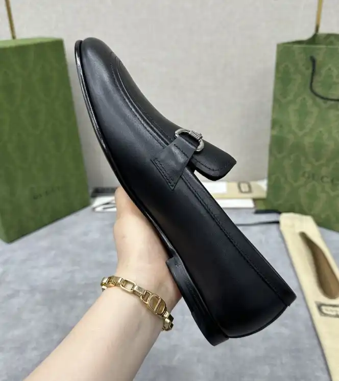 hype Gucci Leather Shoes