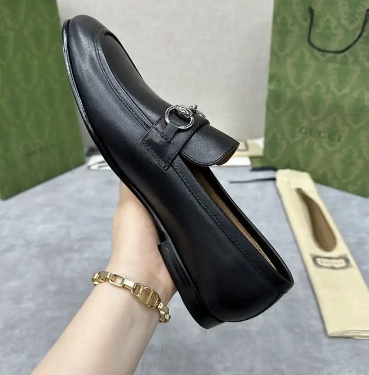 hype Gucci Leather Shoes