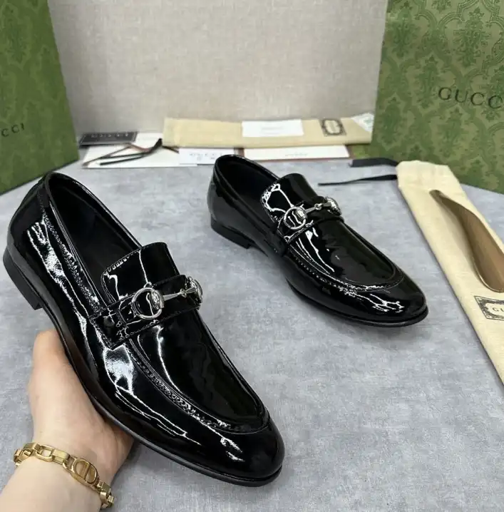 hype Gucci Leather Shoes