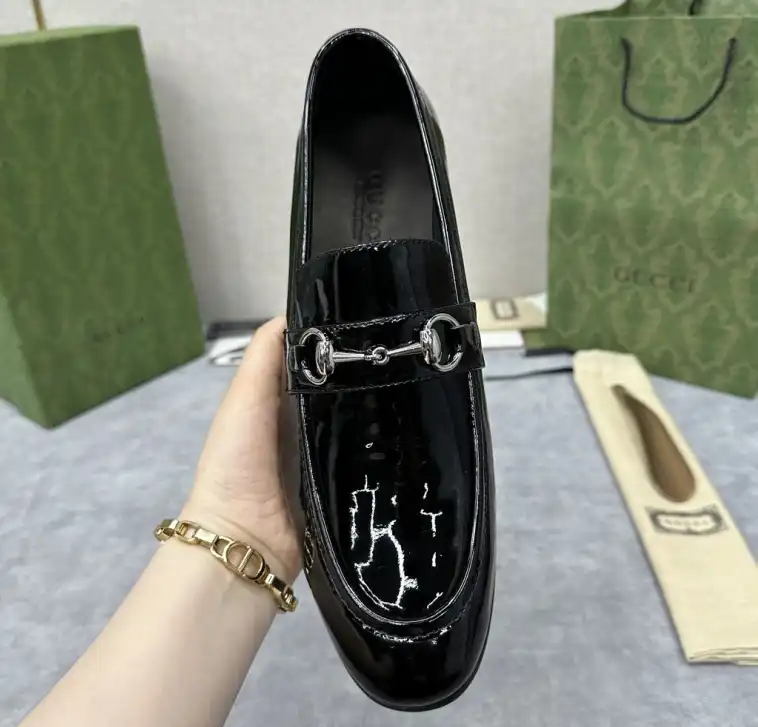 hype Gucci Leather Shoes