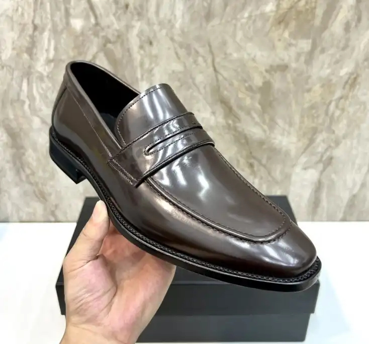 hype Prada Leather Shoes