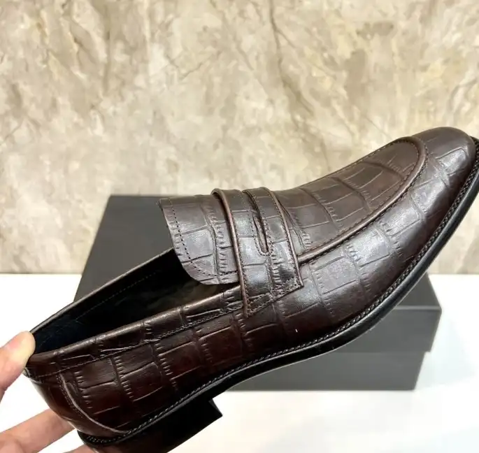 hype Prada Leather Shoes