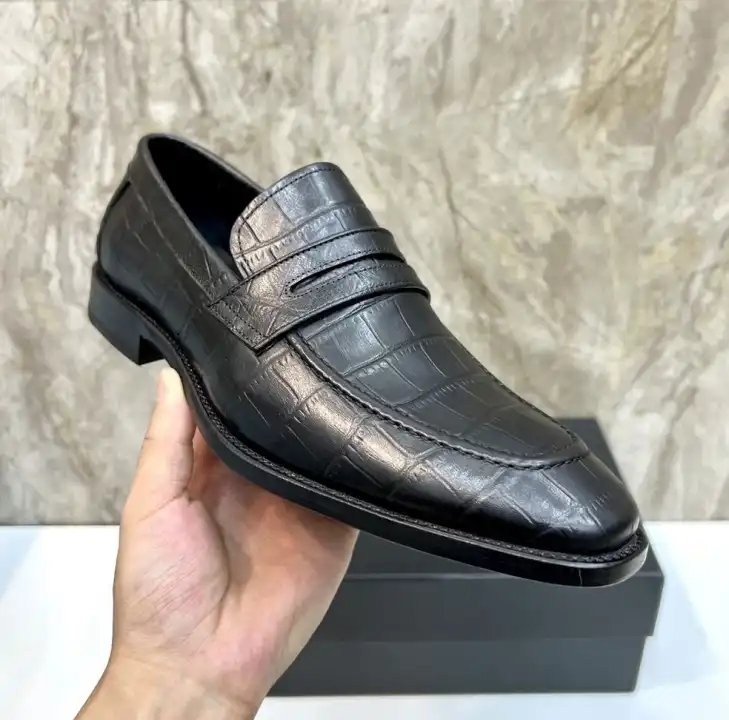 hype Prada Leather Shoes