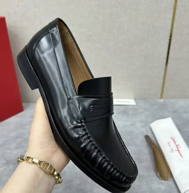 hype Fendi Leather Shoes