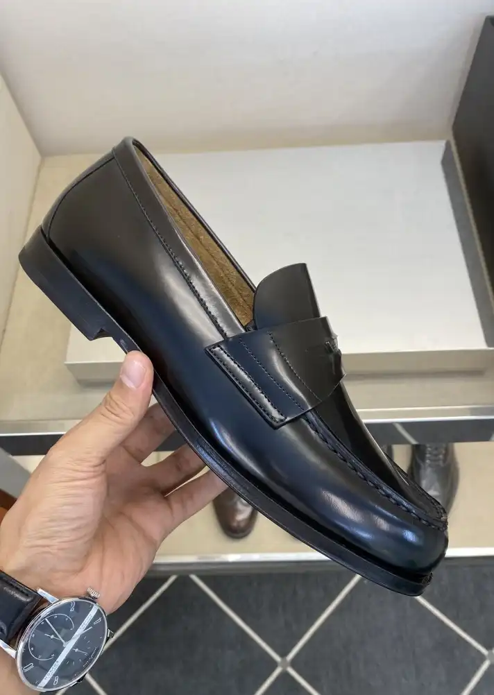 hype Prada Leather Shoes