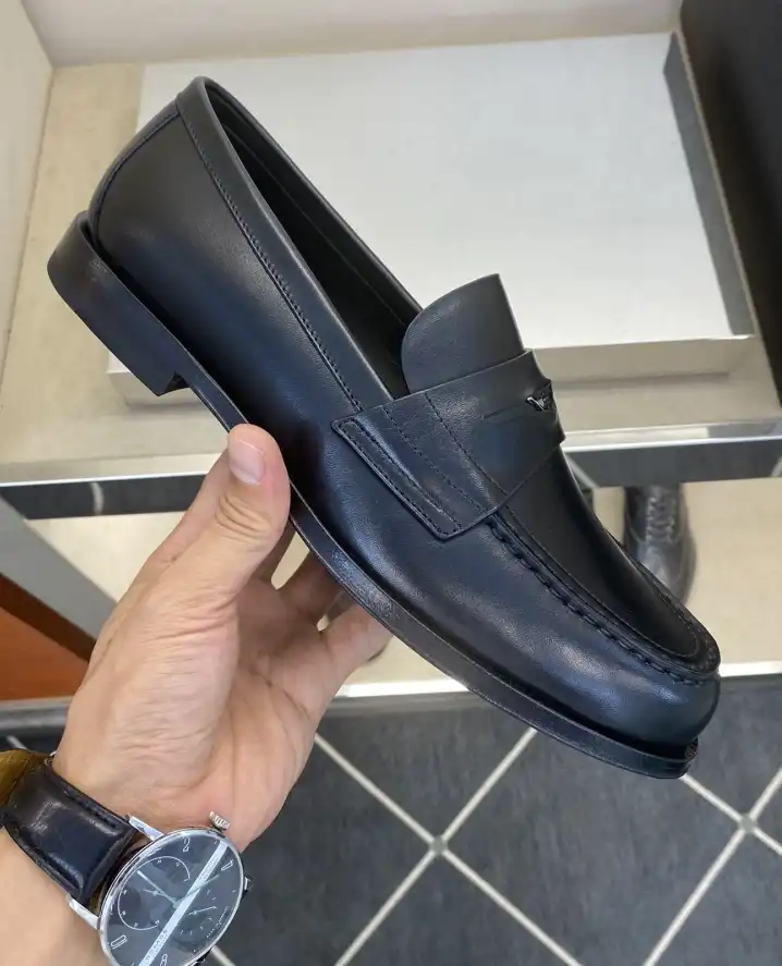 hype Prada Leather Shoes