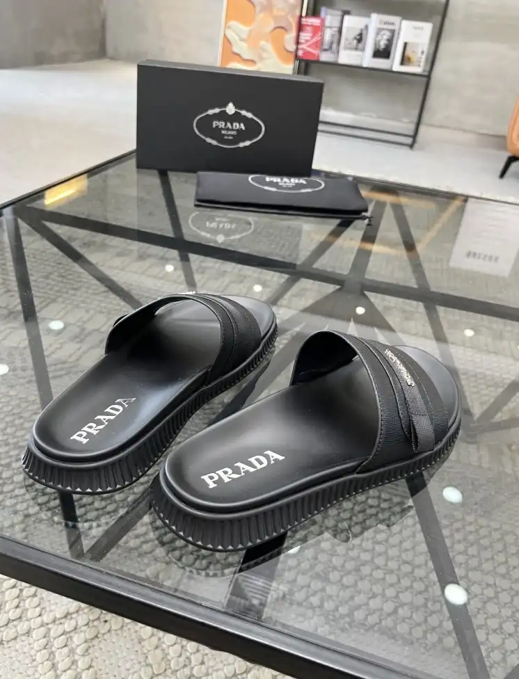 hype Prada Slippers