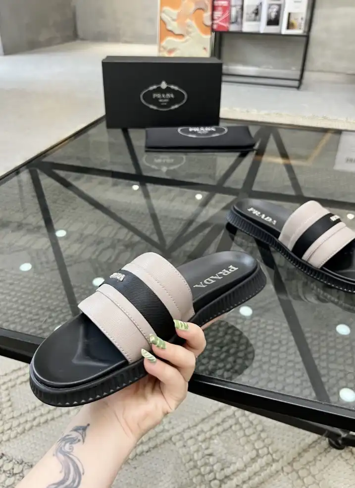 hype Prada Slippers