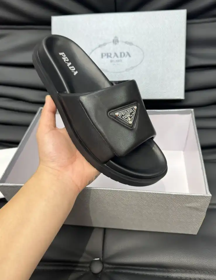 hype Prada Slippers