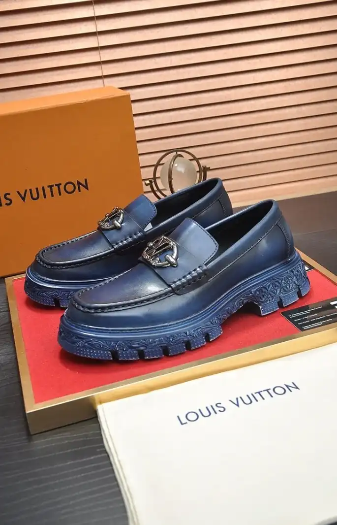 hype LV Leather Shoes