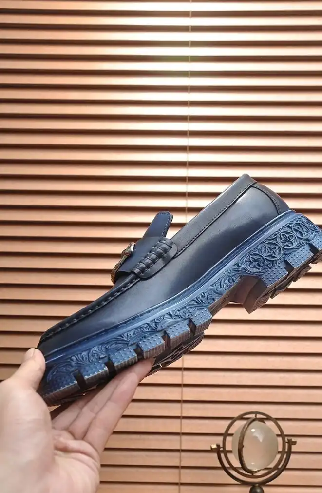 hype LV Leather Shoes