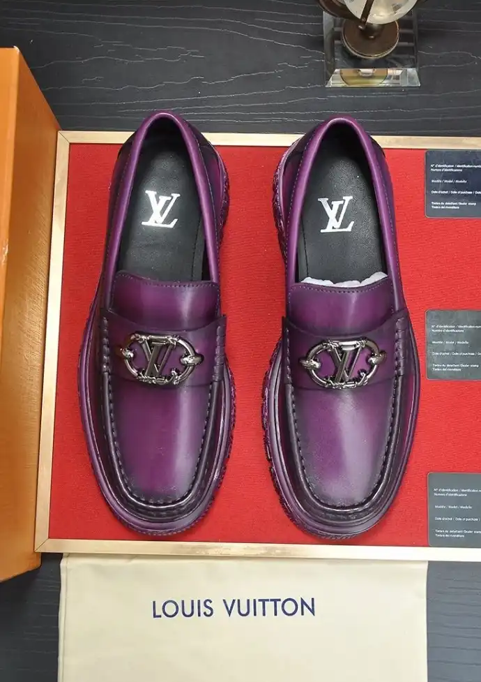 hype LV Leather Shoes