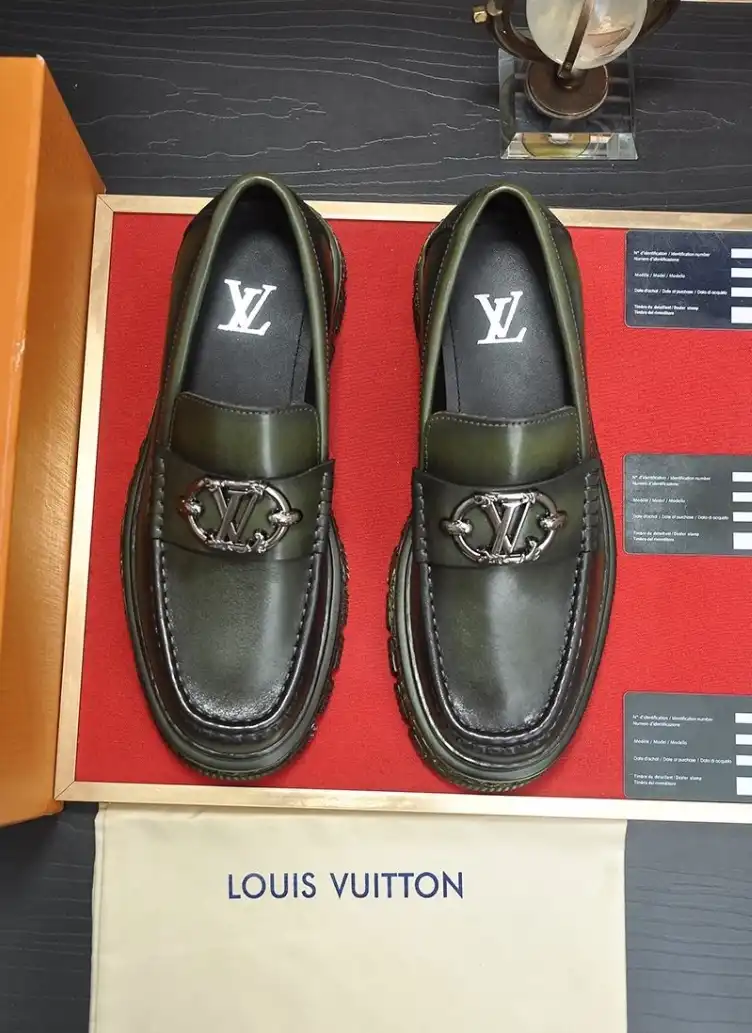 hype LV Leather Shoes