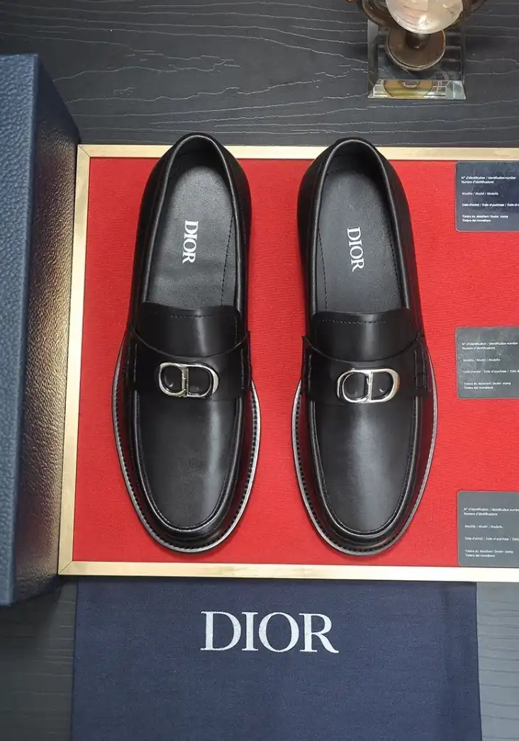 hype Christian Dior Leather Shoes