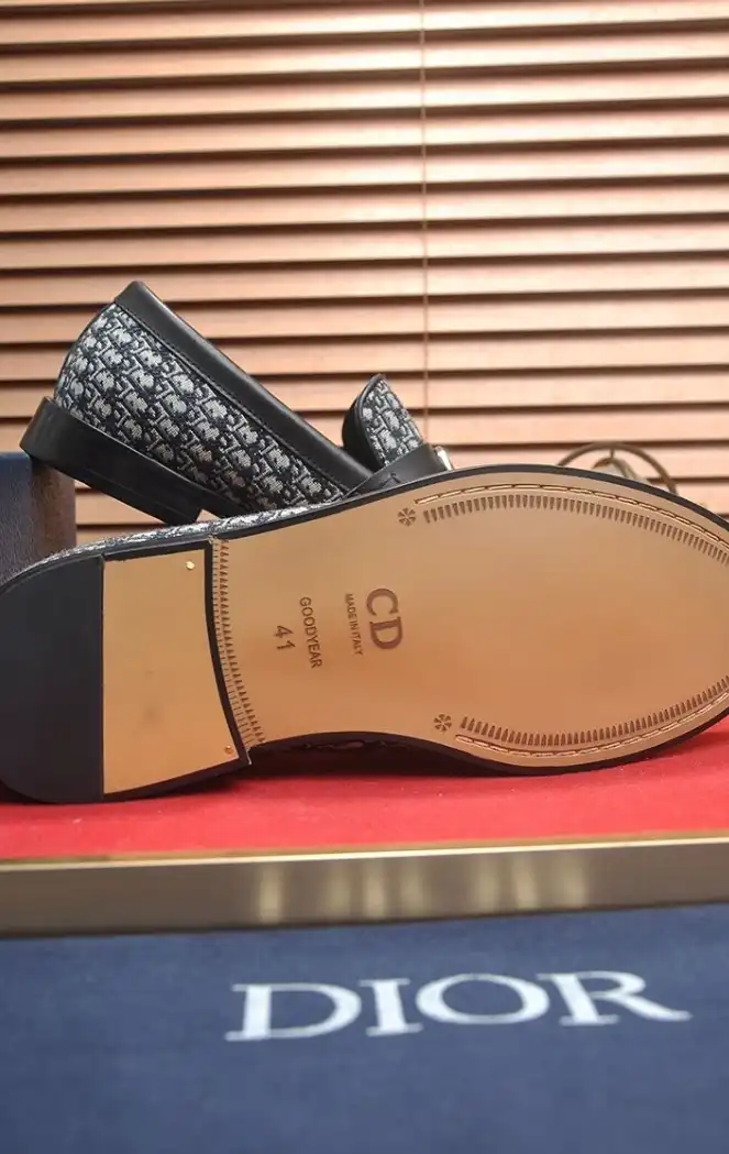 hype Christian Dior Leather Shoes