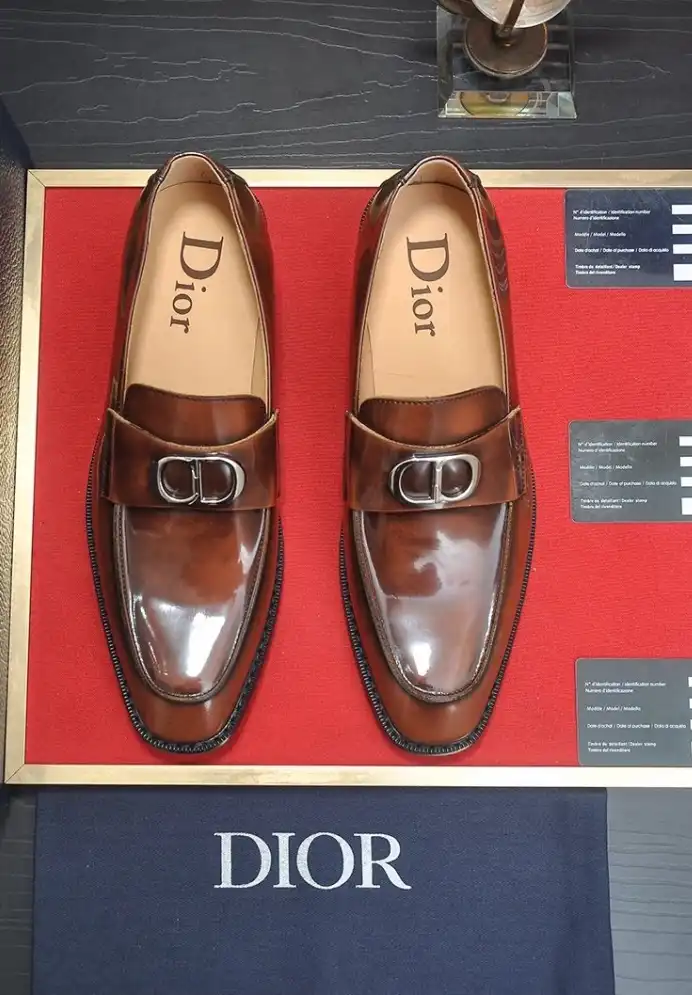 hype Christian Dior Leather Shoes