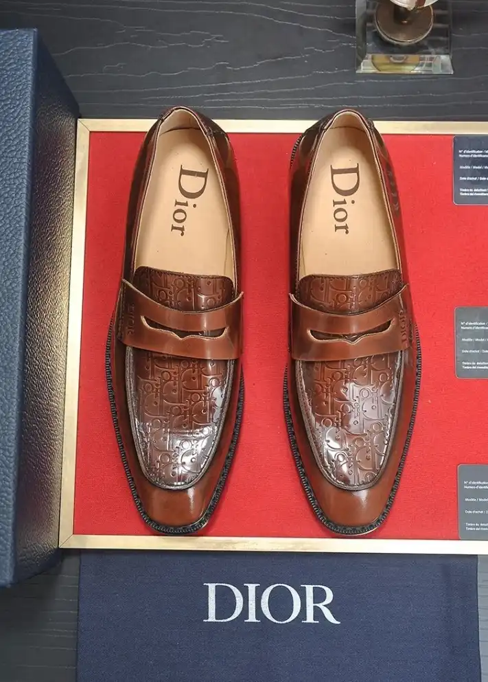 hype Christian Dior Leather Shoes