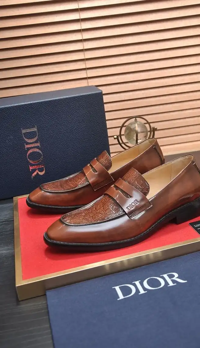 hype Christian Dior Leather Shoes