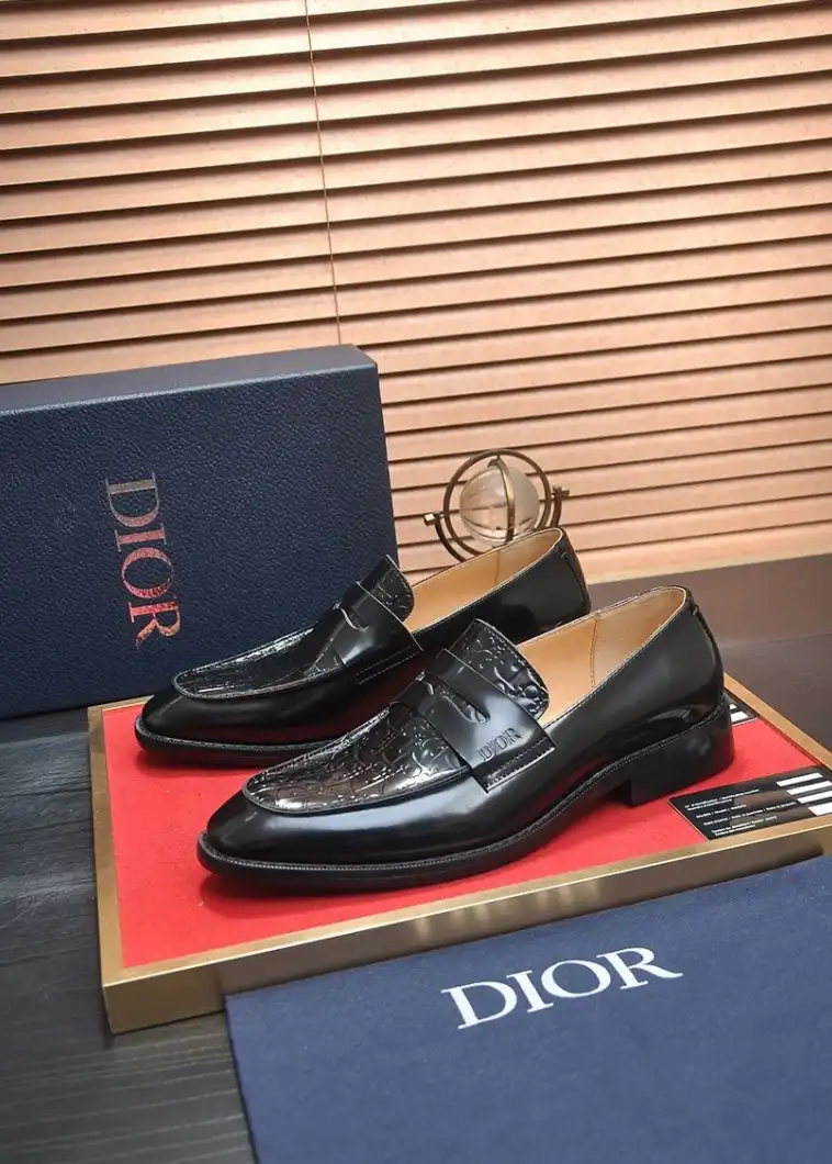 hype Christian Dior Leather Shoes