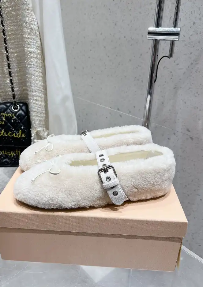 Miu Miu flat shoes