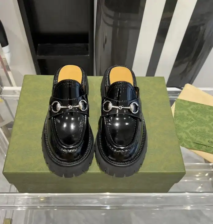 hype Gucci Leather Shoes