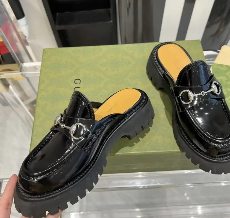 hype Gucci Leather Shoes